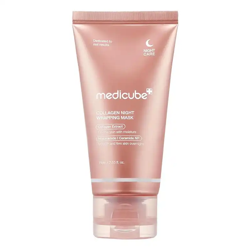 ماسک کلاژن و لایه بردار مدیکیوب toning wrapping mask