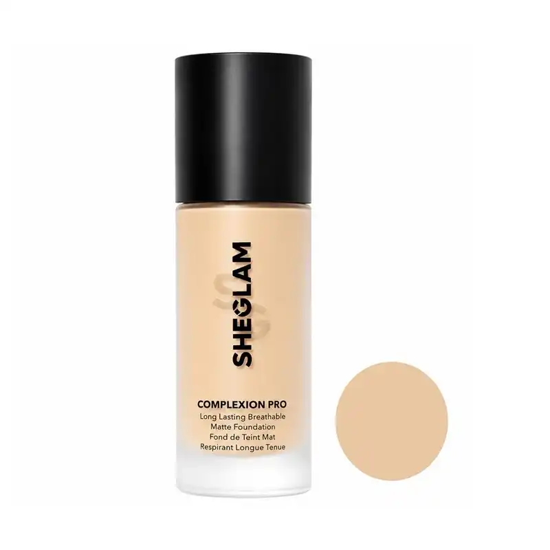 کرم پودر مایع 15 Spf شیگلم مدل Complexion Pro Buttercream شماره 00 مناسب برای انواع پوست حجم 30 میلی‌لیتر